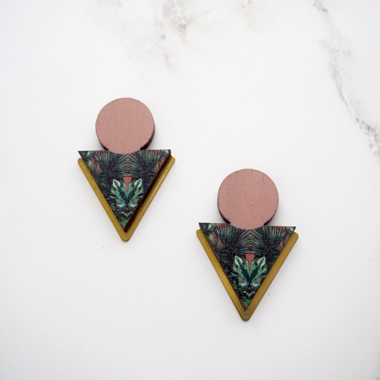 Statement Triangle Geometric Earrings