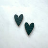 Heart Stud Earrings - Multi Colour Options