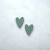 Heart Stud Earrings - Multi Colour Options