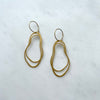 Gold Geometric Hoop Earrings