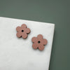 Colourful Daisy Flower Stud Earrings - Multi Colours