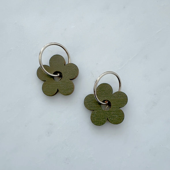 Olive Daisy Hoops