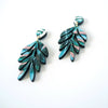 Botanical Statement Drop Earrings