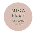 Mica Peet Digital Gift Voucher
