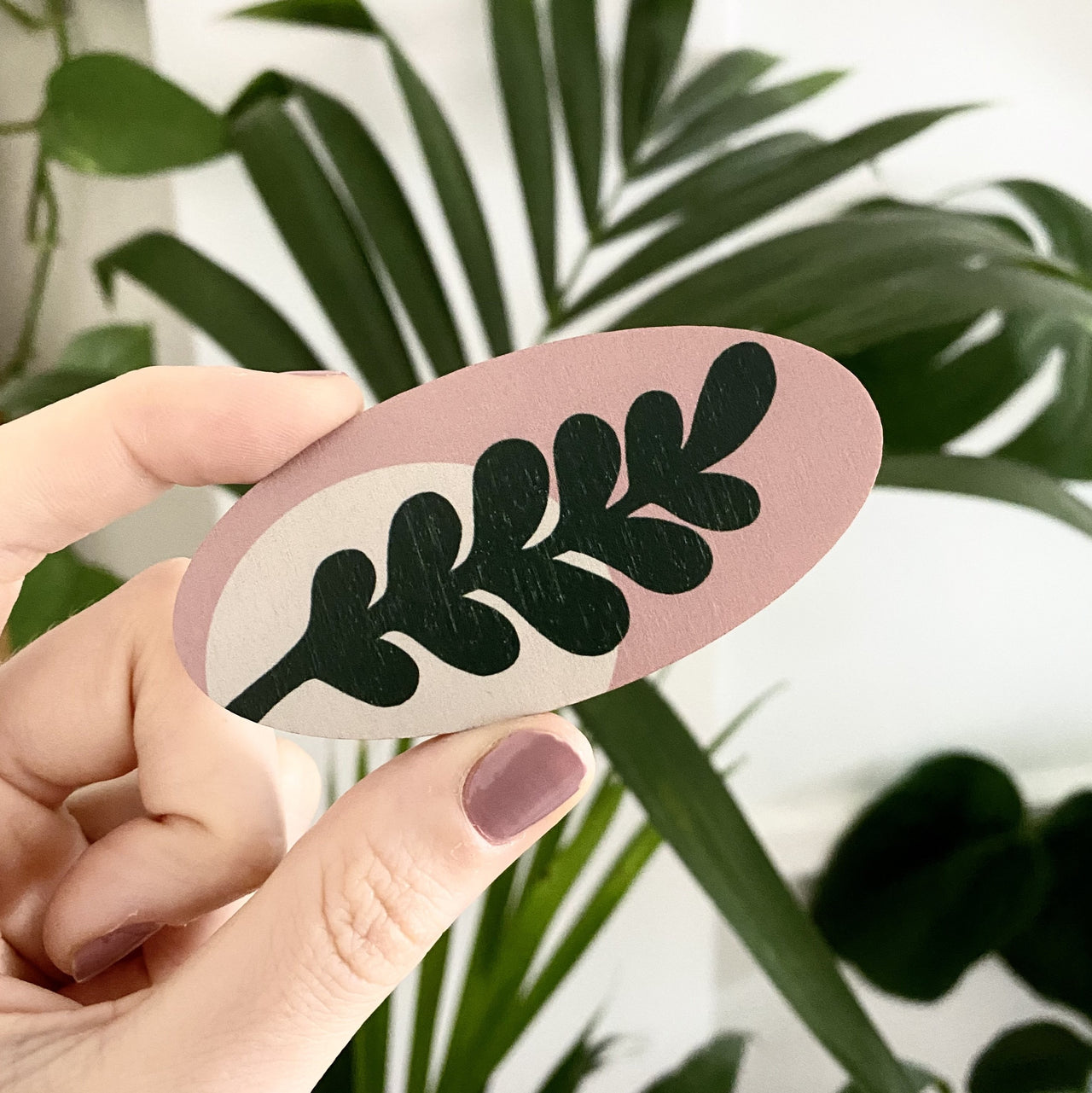 Palm Leaf Hair Clip