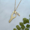 Gold Toucan Necklace