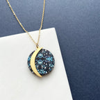 Moon Necklace - Gold, Silver & Rose Gold