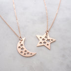Rose Gold Star Necklace