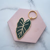 Alocasia House Plant Keyring