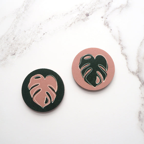 Monstera Hair Clip Set - Mini Set